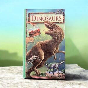 Dinosaur Exploration Book with Green Cover